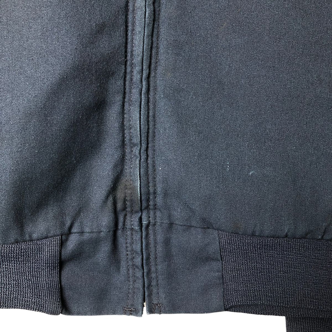 Red kap Work Blouson Men's XL polyester navy blue type Vintage Second Hand