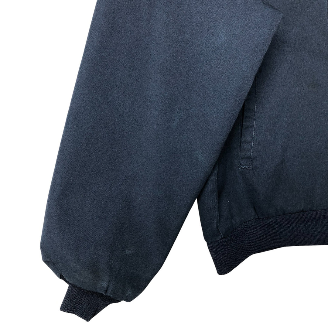 Red kap Work Blouson Men's XL polyester navy blue type Vintage Second Hand
