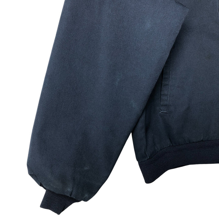 Red kap Work Blouson Men's XL polyester navy blue type Vintage Second Hand