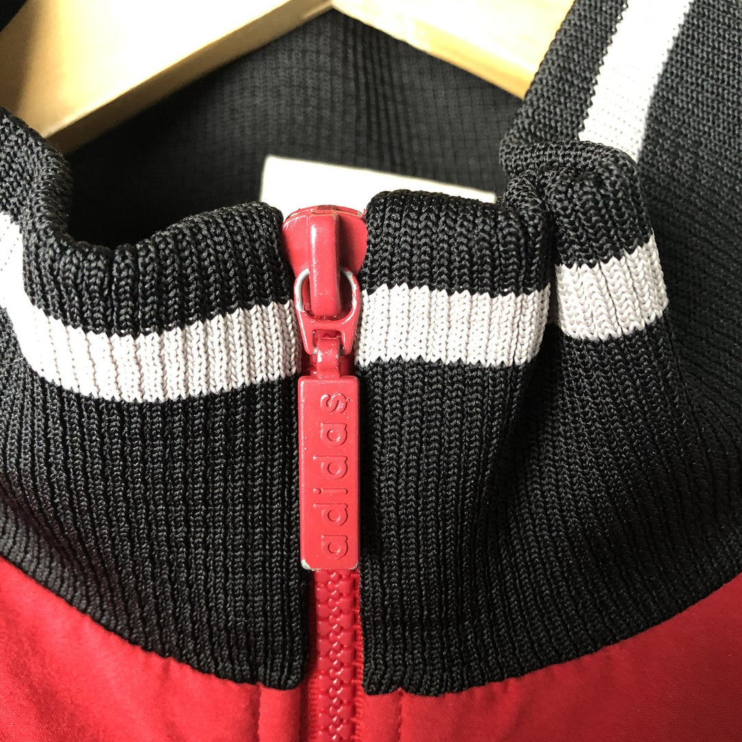 90'S Adidas Windbreaker Men's Size L Vintage polyester black type Vintage Second Hand