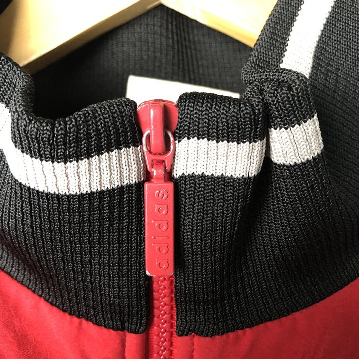 90'S Adidas Windbreaker Men's Size L Vintage polyester black type Vintage Second Hand