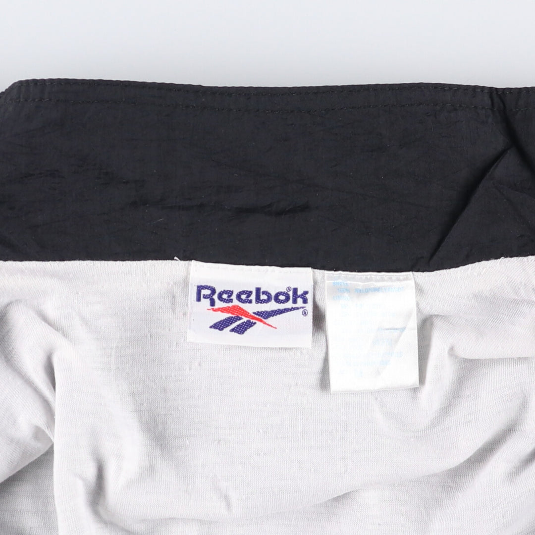 90'S Reebok Nylon Jacket, Men's M Size, Vintage Nylon black type Vintage Second Hand