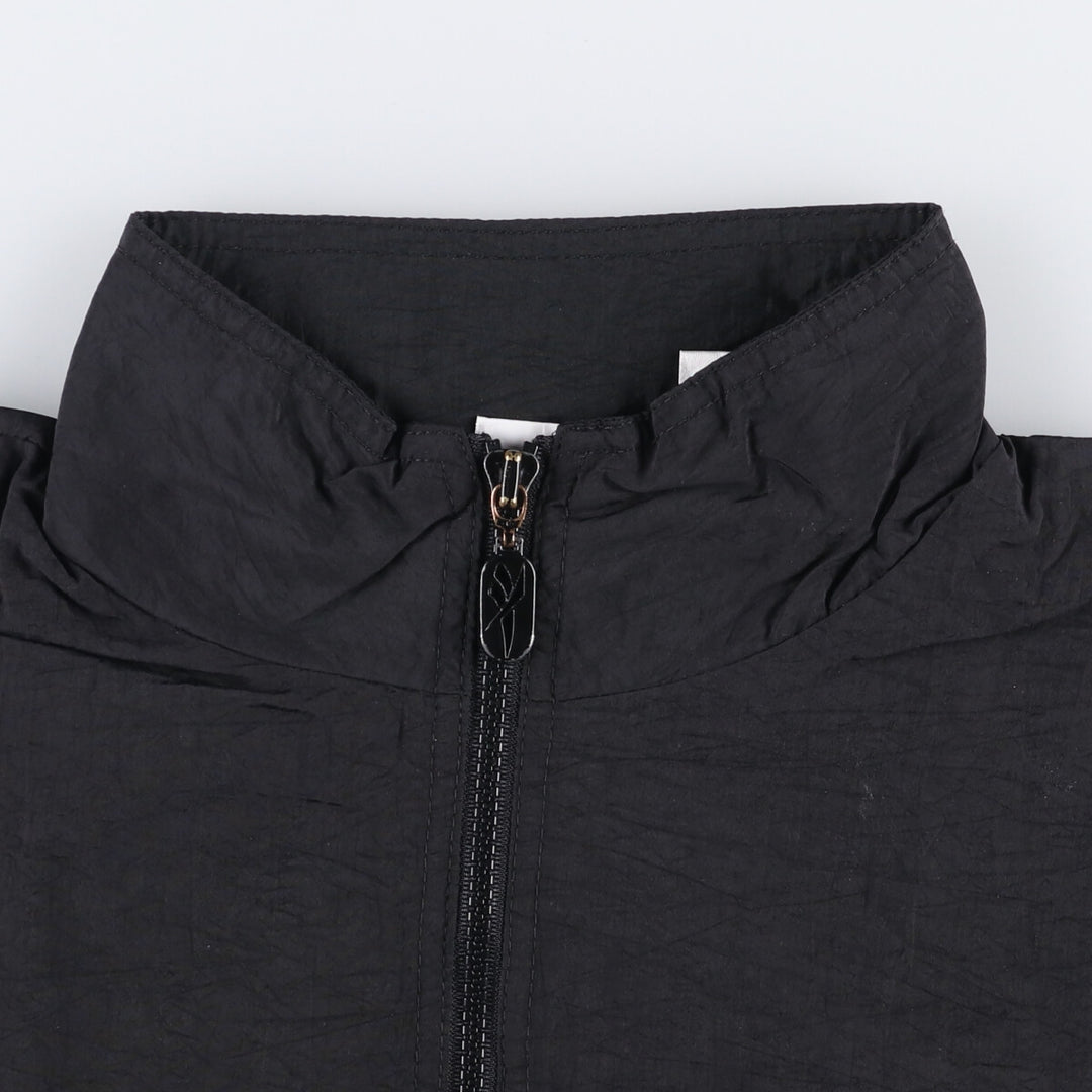 90'S Reebok Nylon Jacket, Men's M Size, Vintage Nylon black type Vintage Second Hand