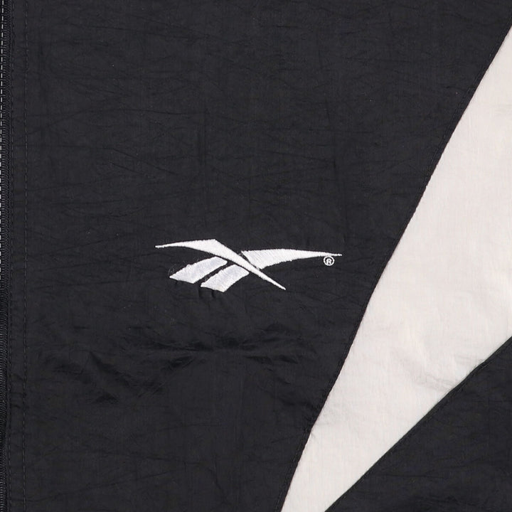 90'S Reebok Nylon Jacket, Men's M Size, Vintage Nylon black type Vintage Second Hand