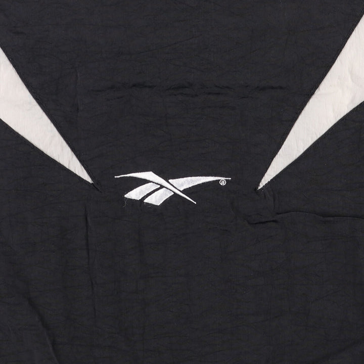 90'S Reebok Nylon Jacket, Men's M Size, Vintage Nylon black type Vintage Second Hand