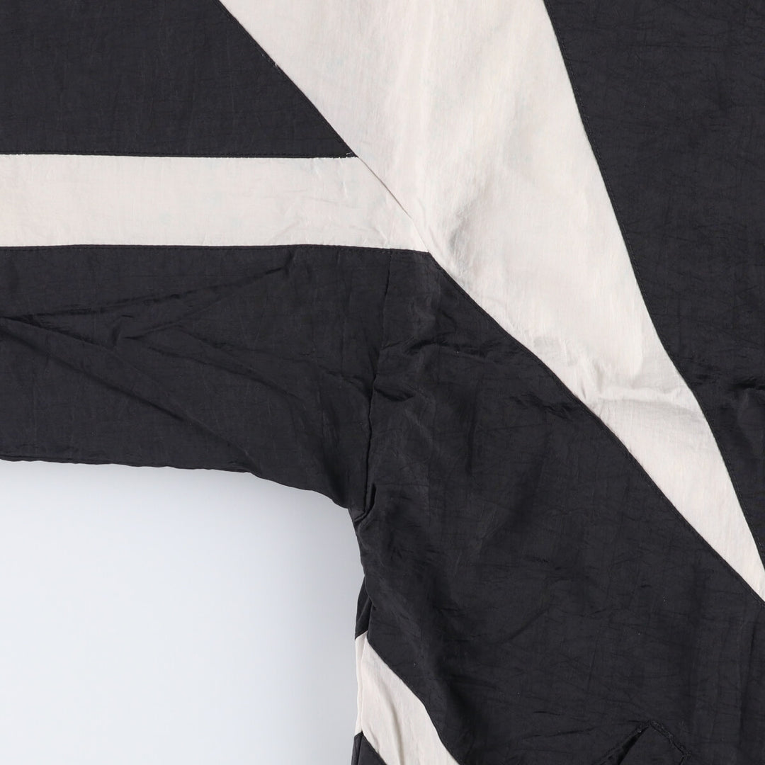 90'S Reebok Nylon Jacket, Men's M Size, Vintage Nylon black type Vintage Second Hand