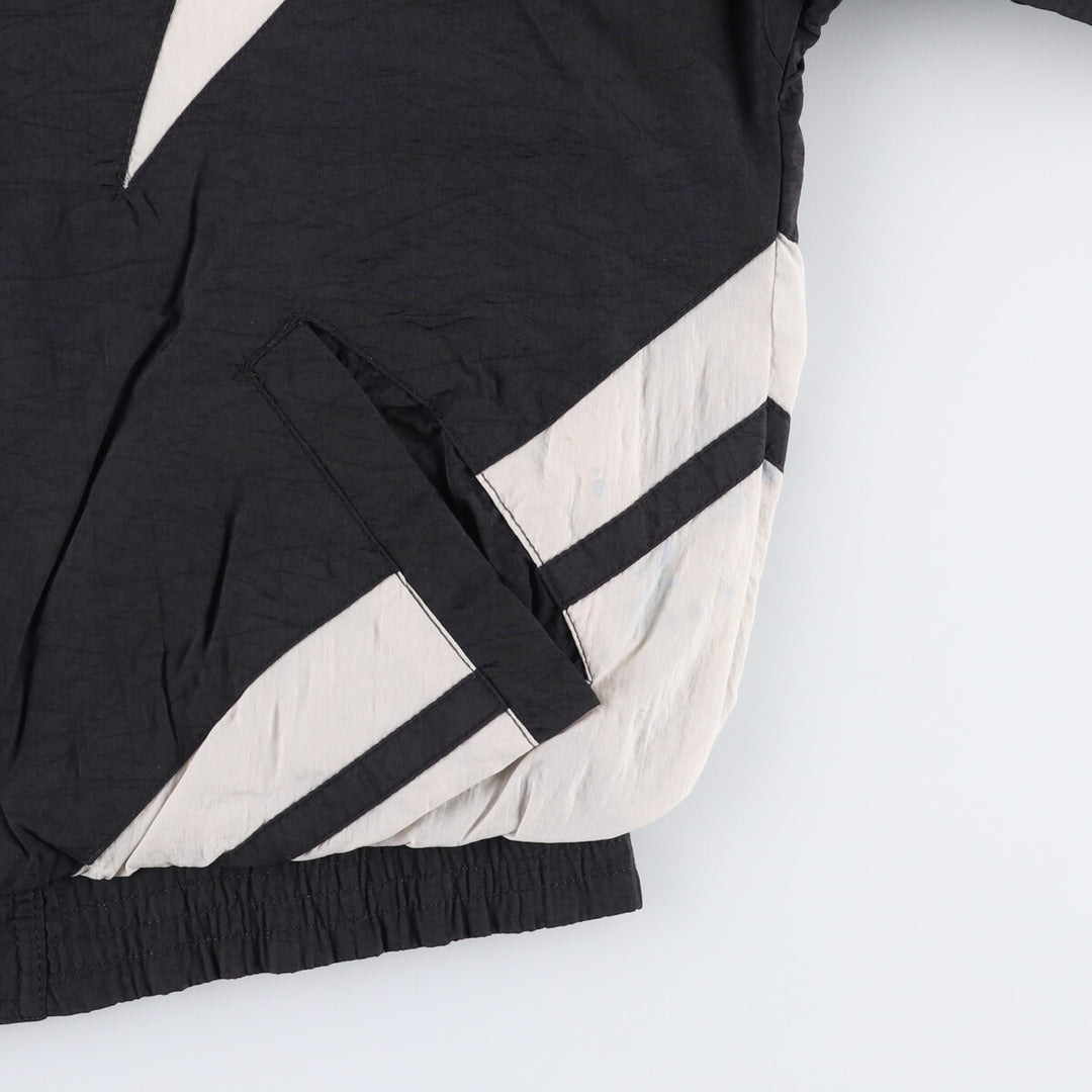 90'S Reebok Nylon Jacket, Men's M Size, Vintage Nylon black type Vintage Second Hand