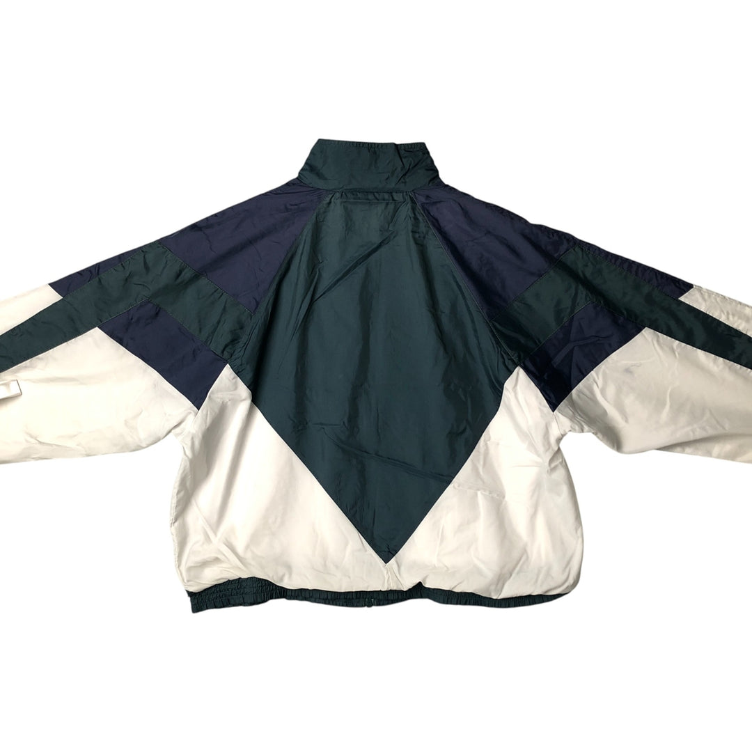 90'S Reebok Windbreaker, Men's Size Medium, Vintage unclear Green type dark green Vintage Second Hand