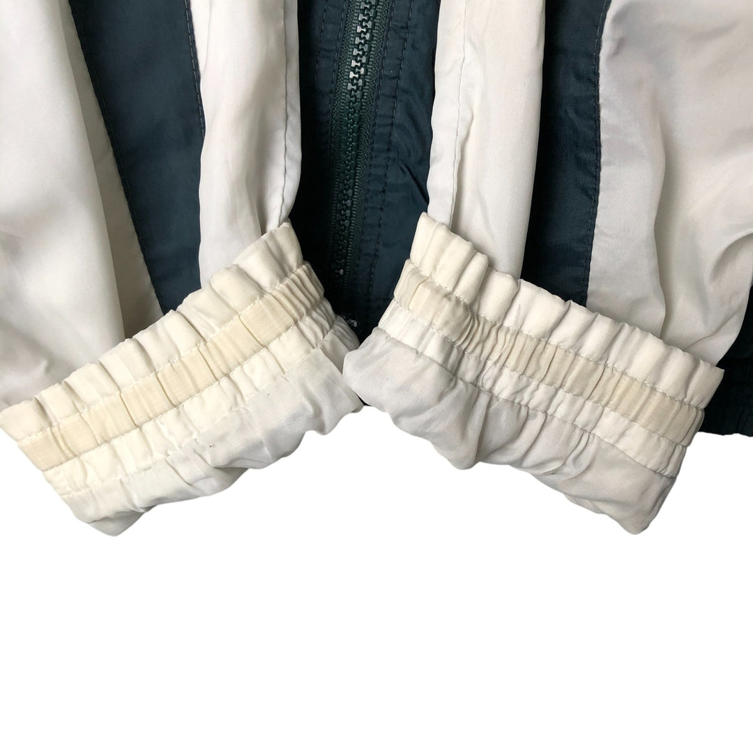 90'S Reebok Windbreaker, Men's Size Medium, Vintage unclear Green type dark green Vintage Second Hand