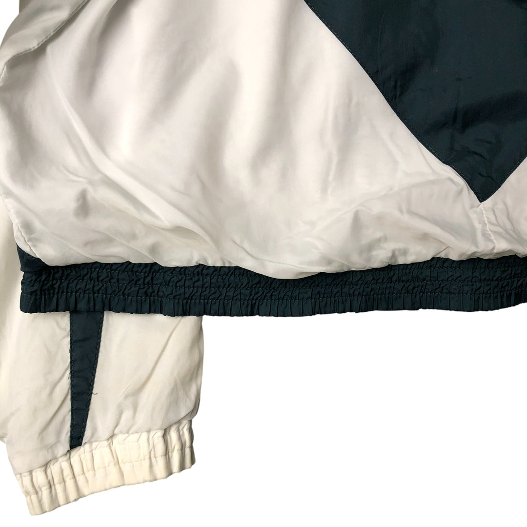 90'S Reebok Windbreaker, Men's Size Medium, Vintage unclear Green type dark green Vintage Second Hand