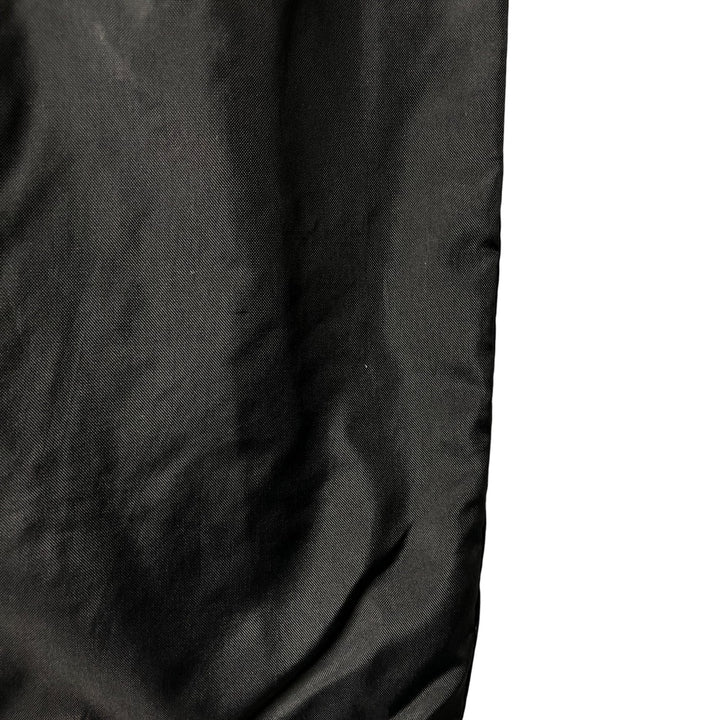 Vintage 80s-90'S Adidas nylon hoodie, size L, men's Nylon black type Vintage Second Hand