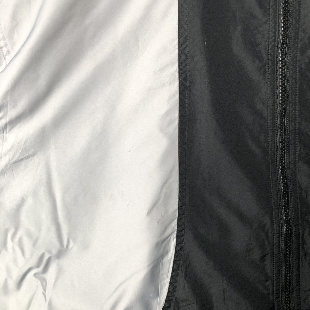 Vintage 90'S Adidas hooded windbreaker, men's size XL polyester black type Vintage Second Hand