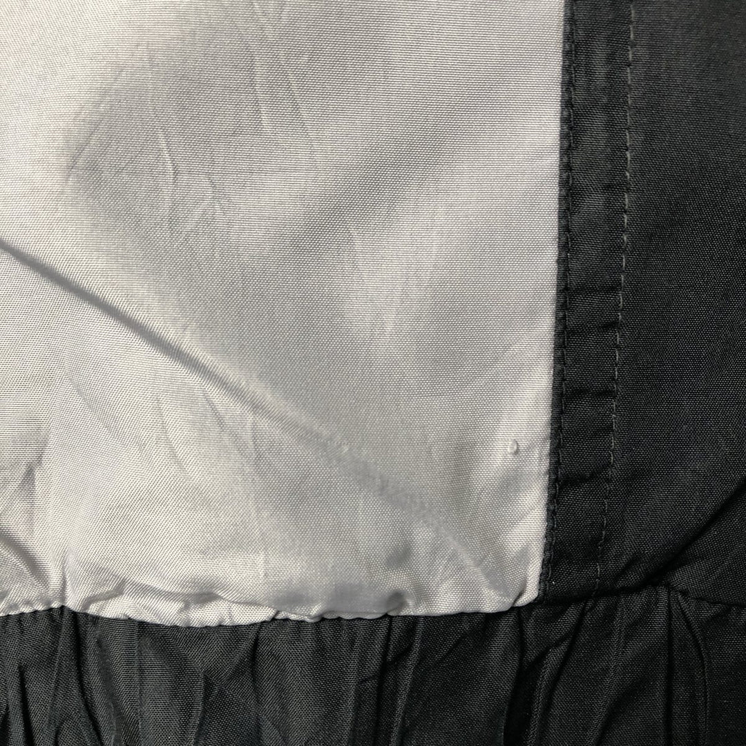 Vintage 90'S Adidas hooded windbreaker, men's size XL polyester black type Vintage Second Hand