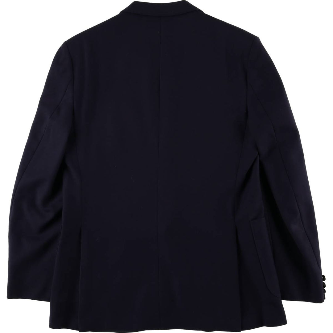 1960s-1970'S Dunn and Co. wool tailored jacket, made in England, men's size M wool navy blue type Vintage Second Hand