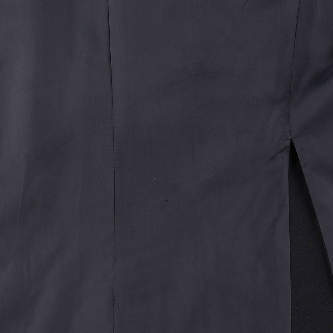 Hugo Boss wool tailored jacket, men's size L wool navy blue type Vintage Second Hand