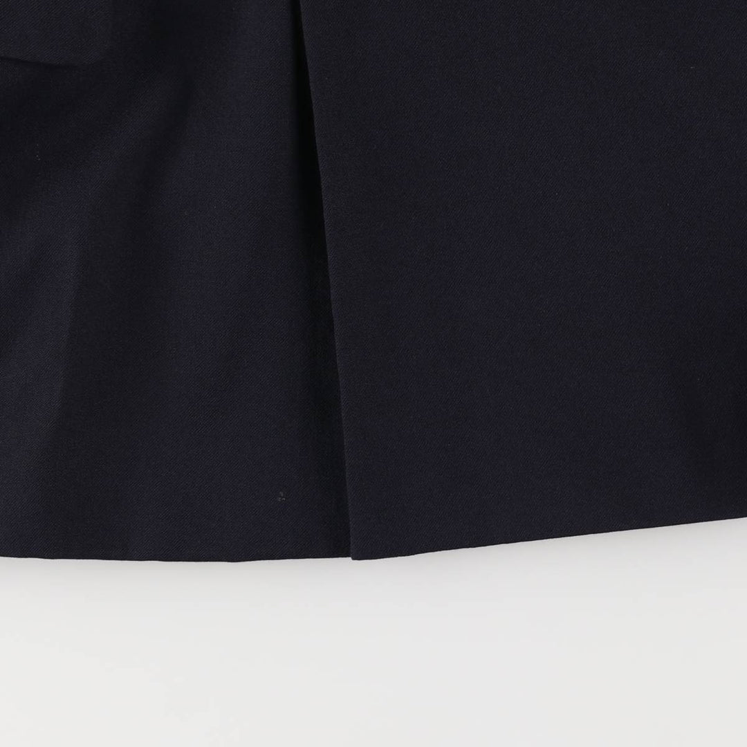 Saint John Men's Double-Breasted Peak Lapel Navy Blazer, Size L wool navy blue type Vintage Second Hand