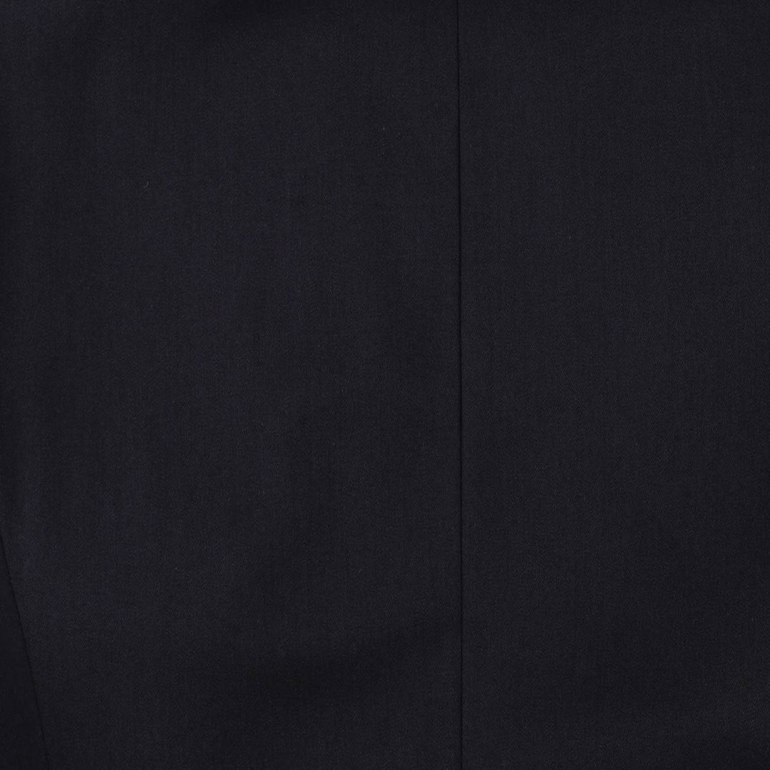 Pierre Cardin peak lapel double-breasted wool tailored jacket, made in England, men's size L wool navy blue type Vintage Second Hand