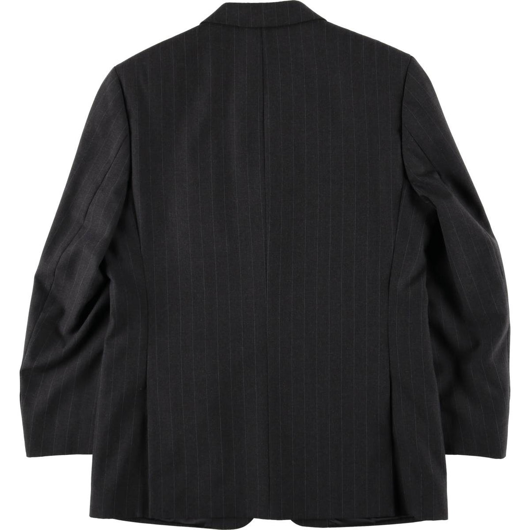 Pierre Cardin Striped Wool Tailored Jacket, Men's Size M wool gray type Vintage Second Hand