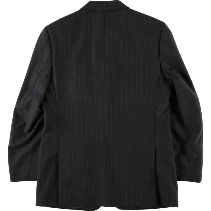Pierre Cardin Striped Wool Tailored Jacket, Men's Size M wool gray type Vintage Second Hand