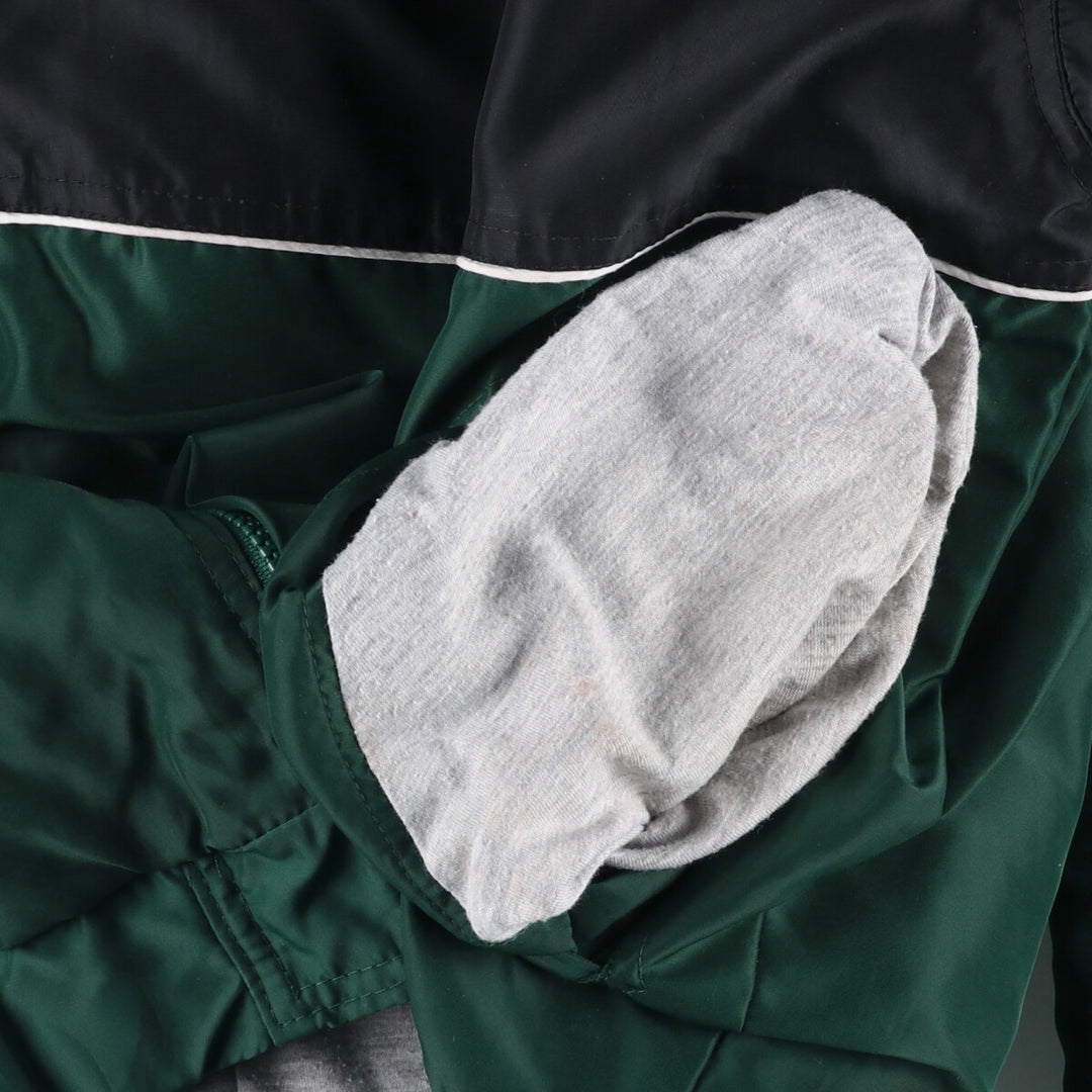 90'S Nike Padded Parka Puffer Jacket Men's Medium Vintage Nylon green type Vintage Second Hand