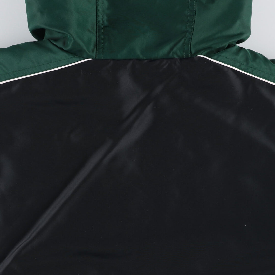90'S Nike Padded Parka Puffer Jacket Men's Medium Vintage Nylon green type Vintage Second Hand