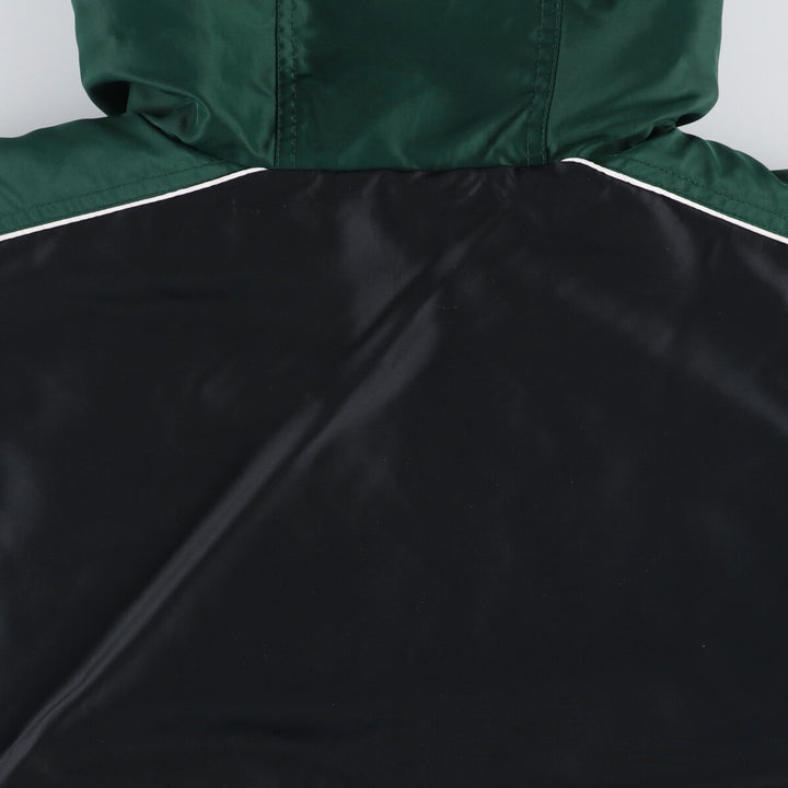 90'S Nike Padded Parka Puffer Jacket Men's Medium Vintage Nylon green type Vintage Second Hand