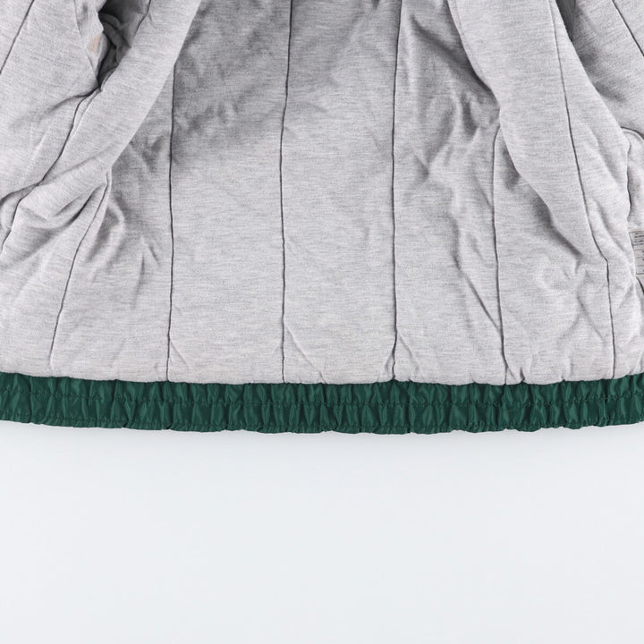 90'S Nike Padded Parka Puffer Jacket Men's Medium Vintage Nylon green type Vintage Second Hand