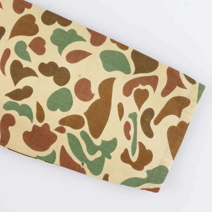 Camouflage jacket, men's size L unclear Beige type Vintage Second Hand