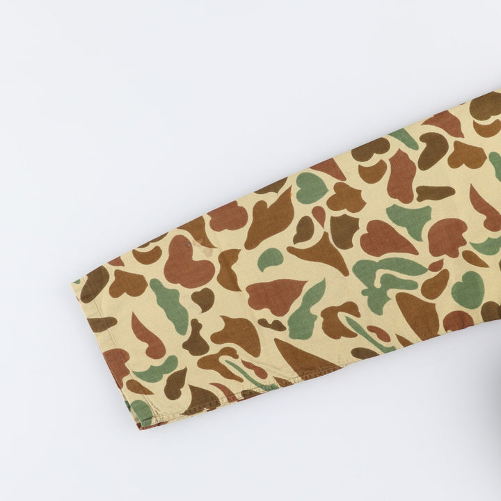 Camouflage jacket, men's size L unclear Beige type Vintage Second Hand