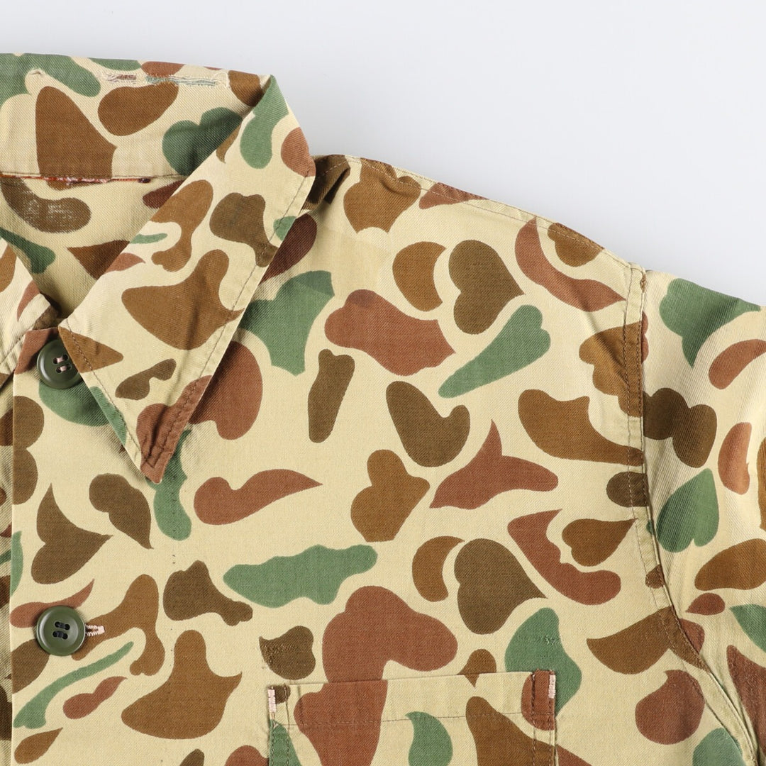 Camouflage jacket, men's size L unclear Beige type Vintage Second Hand