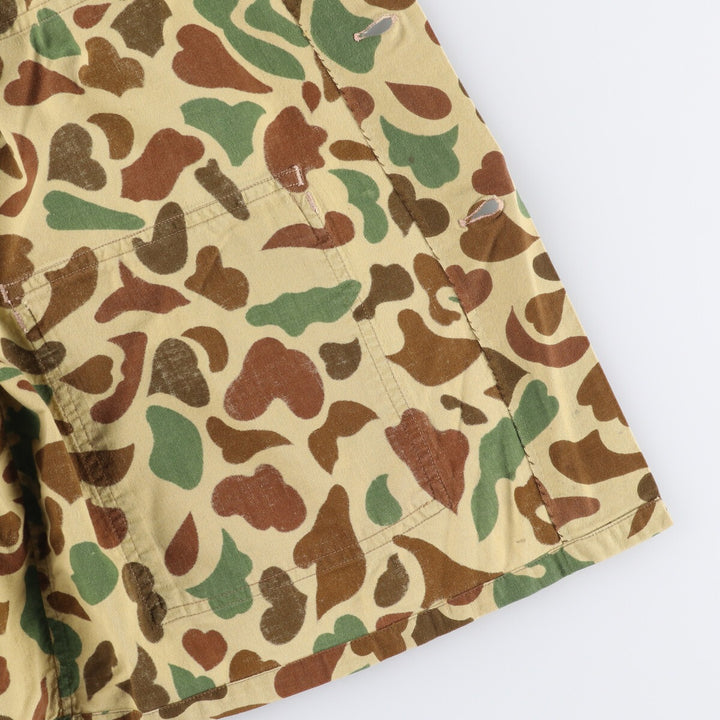 Camouflage jacket, men's size L unclear Beige type Vintage Second Hand