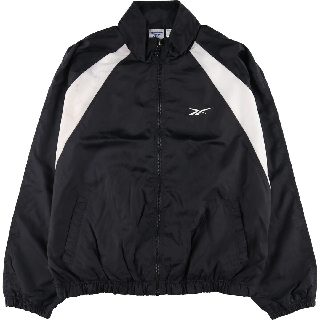 90'S Reebok Windbreaker Men's XL Vintage unclear black type Vintage Second Hand