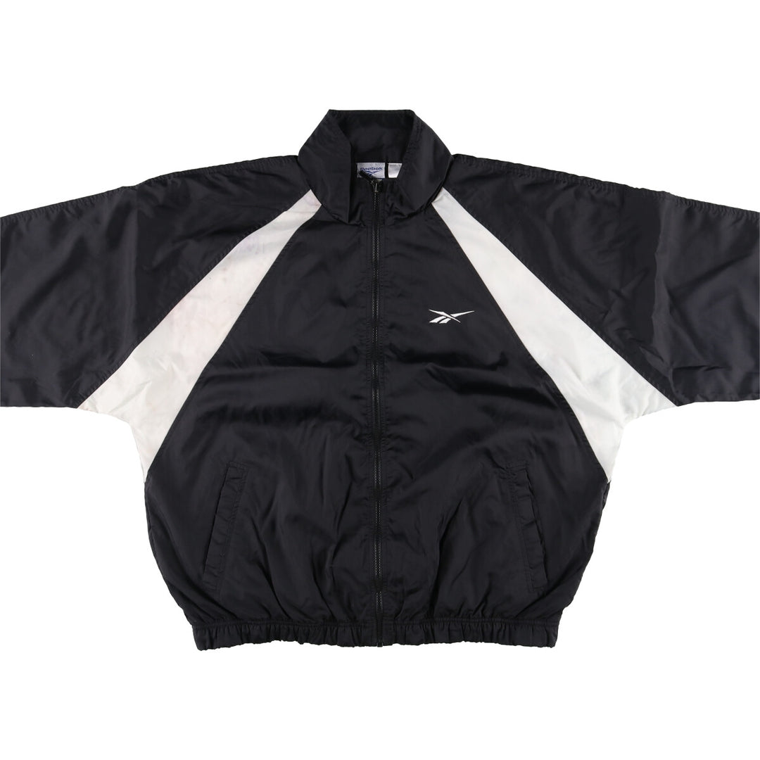90'S Reebok Windbreaker Men's XL Vintage unclear black type Vintage Second Hand