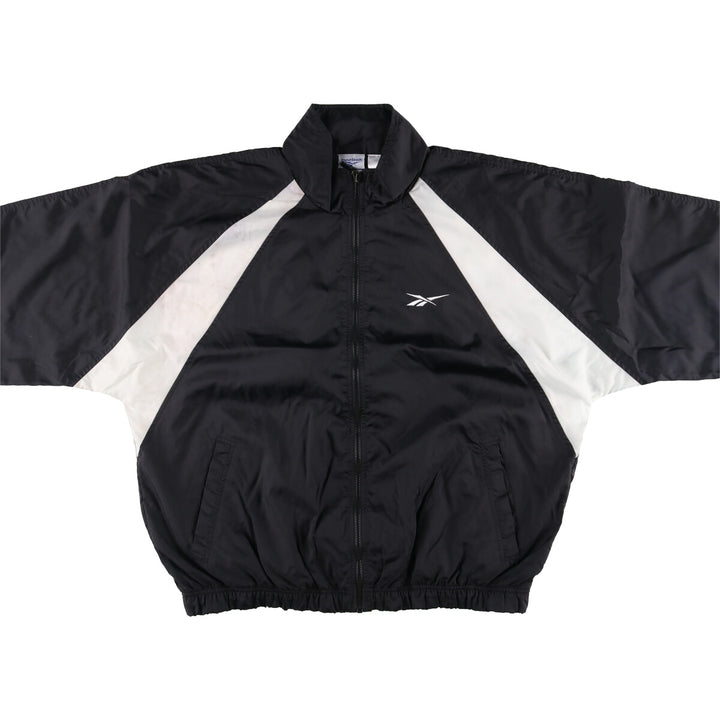 90'S Reebok Windbreaker Men's XL Vintage unclear black type Vintage Second Hand
