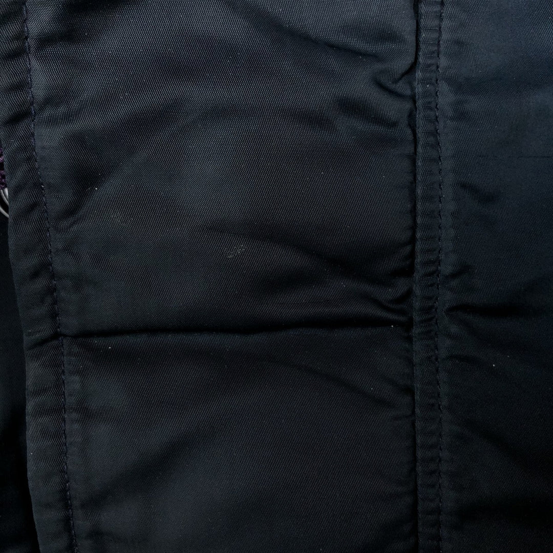 Vintage Golden Fleece N-5A Military Flight Jacket, Made in the USA, Men's Size Medium, Civilian Item Nylon navy blue type Vintage Second Hand