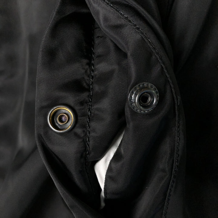 Alpha N-3B Type Padded Military Flight Jacket, Men's Size Small Nylon black type Vintage Second Hand