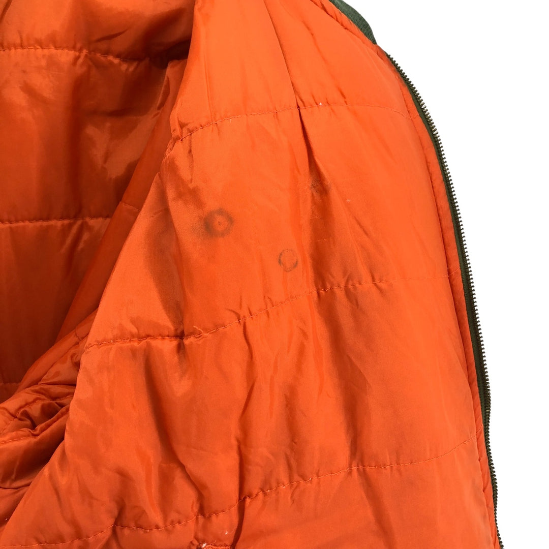 Civilian SIERRA PACIFIC MA-1 style military flight jacket, men's size M, vintage Nylon Khaki type Vintage Second Hand