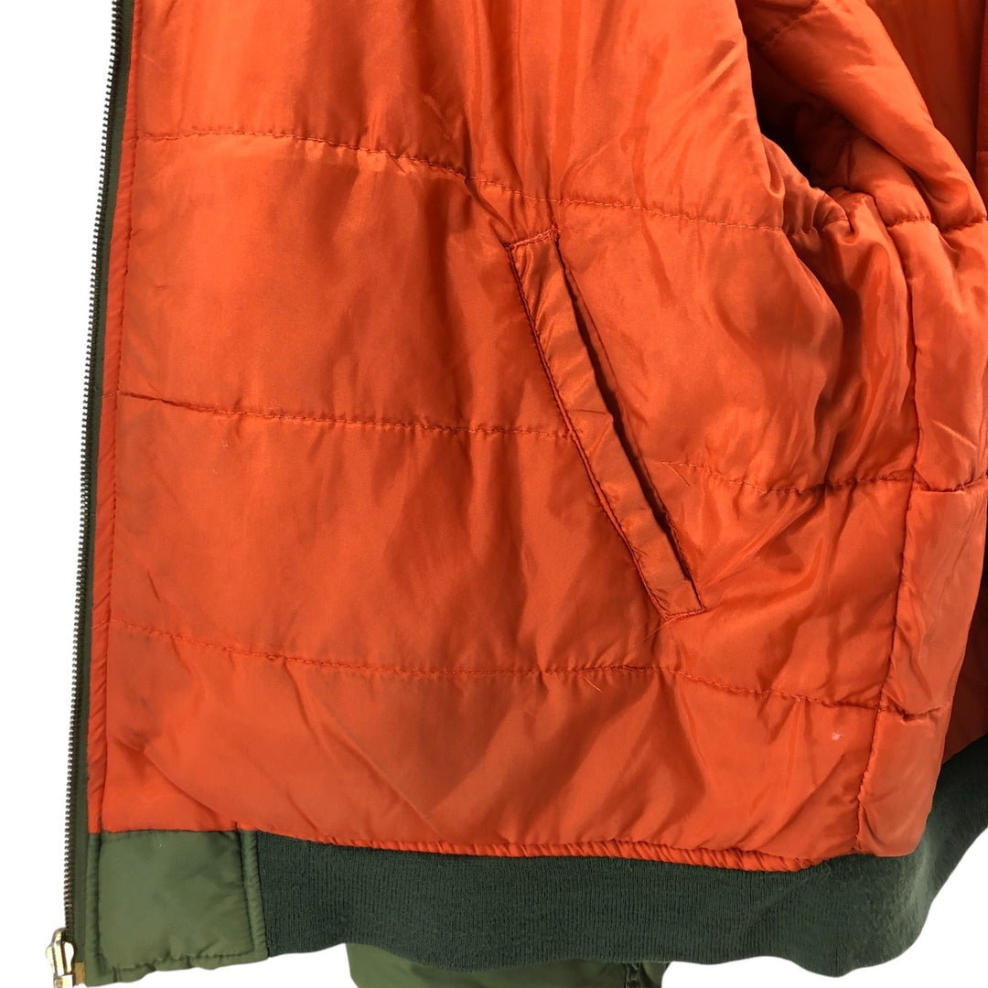 Civilian SIERRA PACIFIC MA-1 style military flight jacket, men's size M, vintage Nylon Khaki type Vintage Second Hand