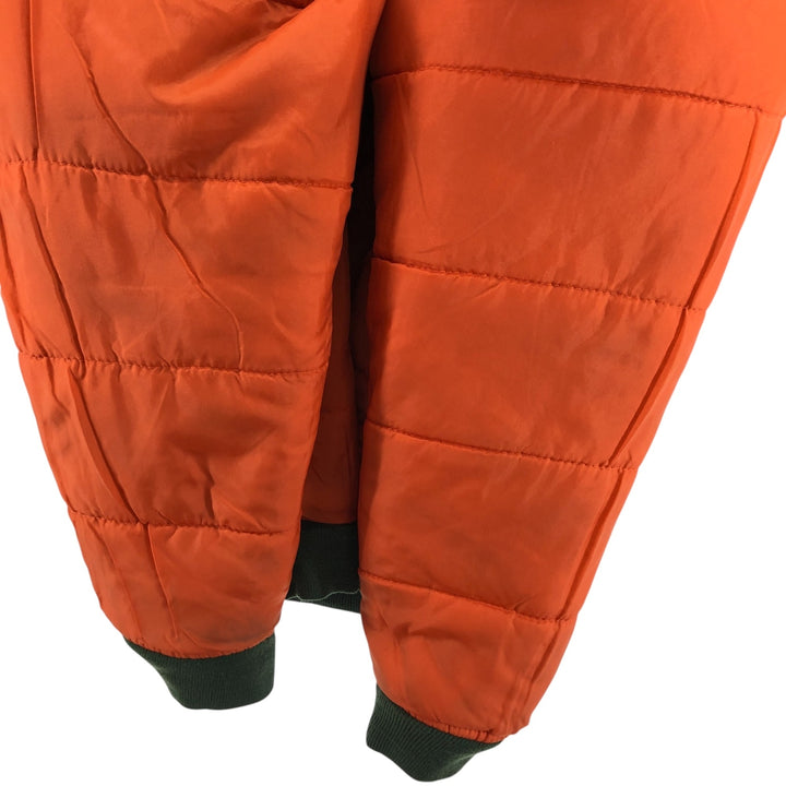 Civilian SIERRA PACIFIC MA-1 style military flight jacket, men's size M, vintage Nylon Khaki type Vintage Second Hand