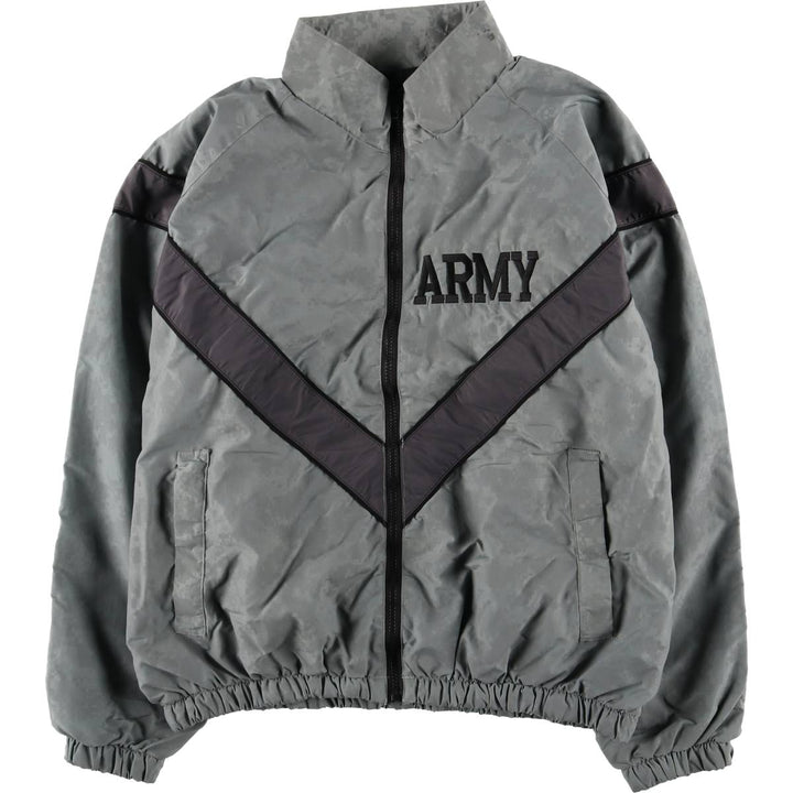 Genuine US Army IPFU Training Jacket, ACU Digital Camo Nylon Jacket, Made in USA, Medium Nylon gray type Vintage Second Hand