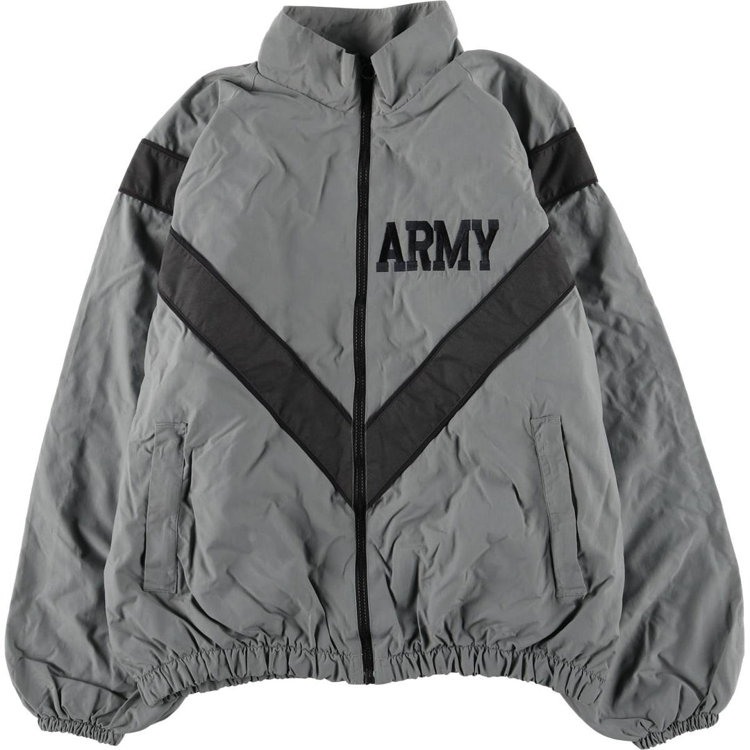 90'S USARMY SKILCRAFT IPFU Training Jacket Nylon Jacket Made in USA MEDIUM Nylon gray type Vintage Second Hand