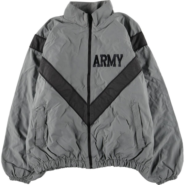 90'S USARMY SKILCRAFT IPFU Training Jacket Nylon Jacket Made in USA MEDIUM Nylon gray type Vintage Second Hand