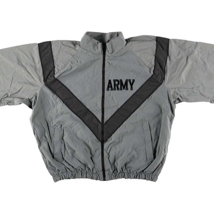 90'S USARMY SKILCRAFT IPFU Training Jacket Nylon Jacket Made in USA MEDIUM Nylon gray type Vintage Second Hand