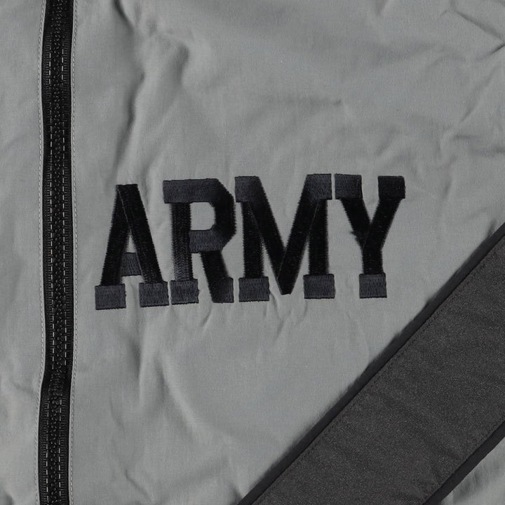 90'S USARMY SKILCRAFT IPFU Training Jacket Nylon Jacket Made in USA MEDIUM Nylon gray type Vintage Second Hand