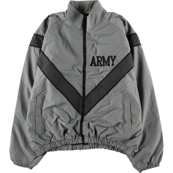 00'S USARMY IPFU Training Jacket Nylon Jacket Made in USA LARGE Nylon gray type Vintage Second Hand