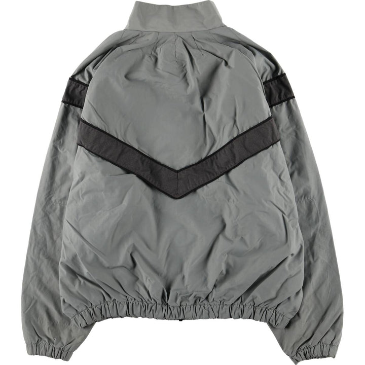 90'S USARMY SKILCRAFT IPFU Training Jacket Nylon Jacket Made in USA LARGE Nylon gray type Vintage Second Hand