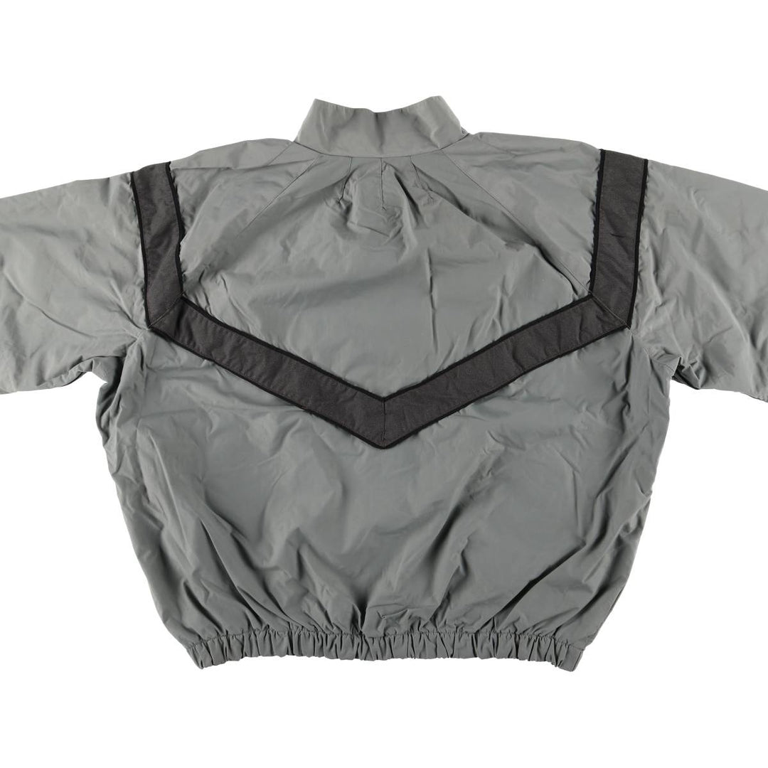 90'S USARMY SKILCRAFT IPFU Training Jacket Nylon Jacket Made in USA LARGE Nylon gray type Vintage Second Hand