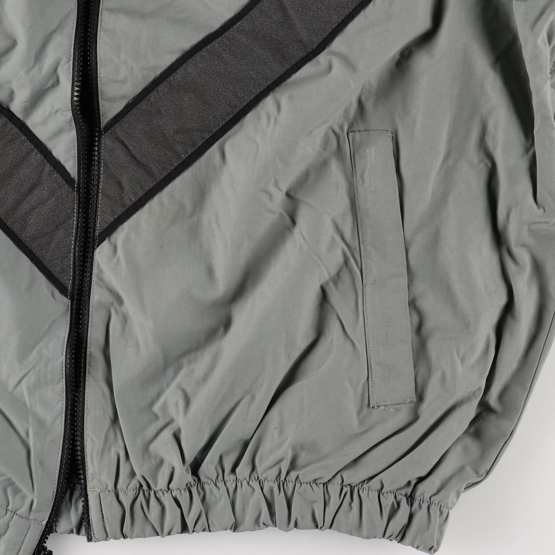 90'S USARMY SKILCRAFT IPFU Training Jacket Nylon Jacket Made in USA LARGE Nylon gray type Vintage Second Hand