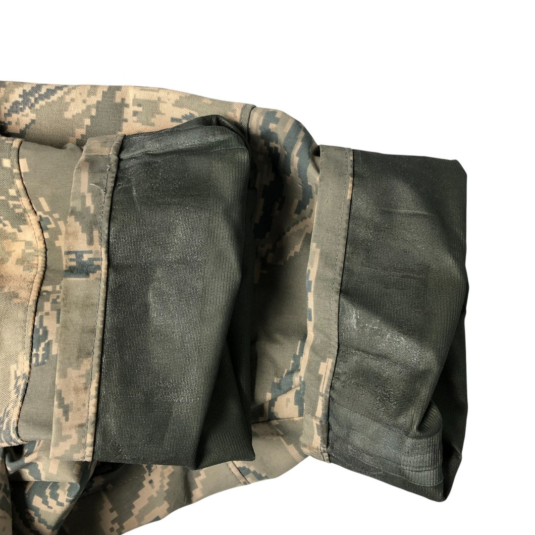 Authentic 2000'S US military camouflage pattern ABU Digital Tiger Camo military Gore-Tex parka, made in the USA, large regular size, equivalent to men's L. Nylon gray type Vintage Second Hand