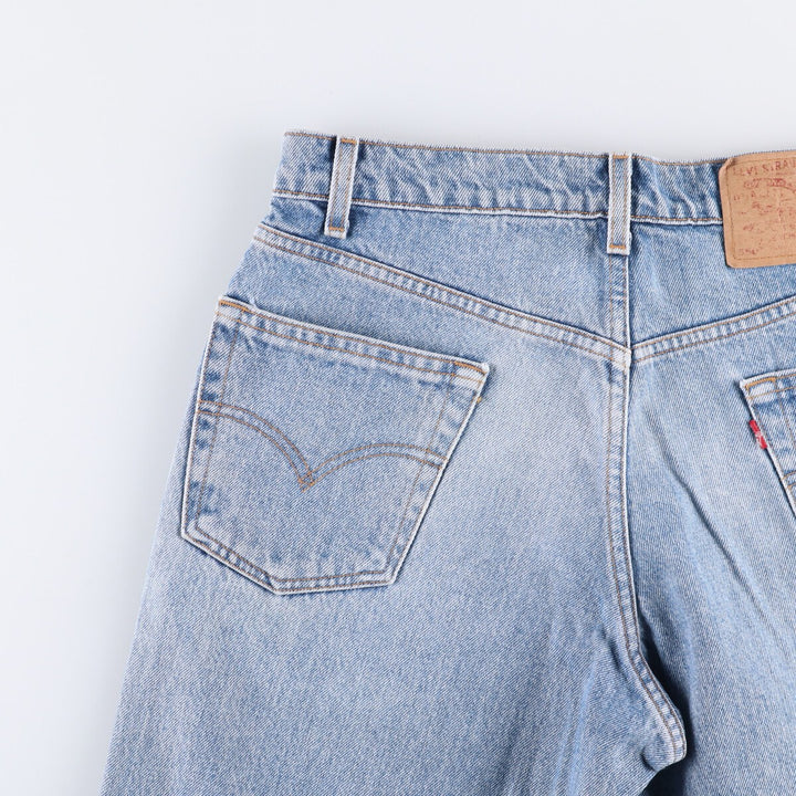 90'S Levi's 00550-4891 Relaxed Fit Tapered Denim Pants, Men's, Size 32 (Vintage) cotton blue type Vintage Second Hand